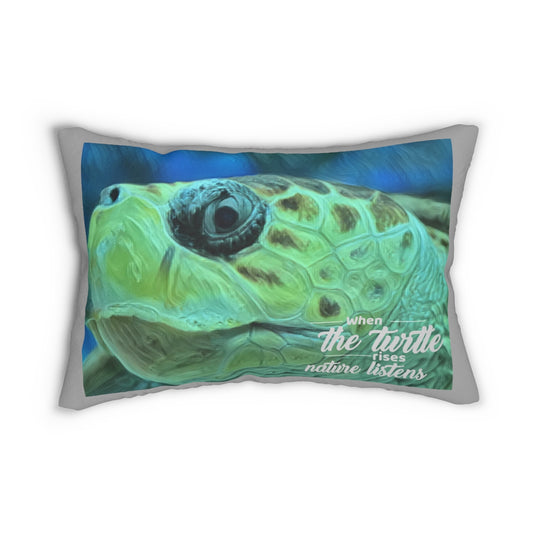 Spun Polyester Lumbar Pillow