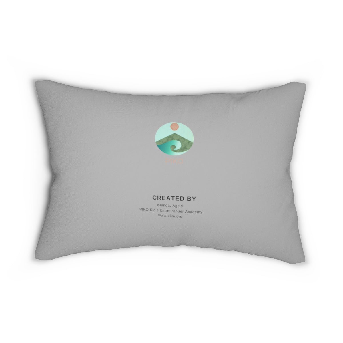 Spun Polyester Lumbar Pillow