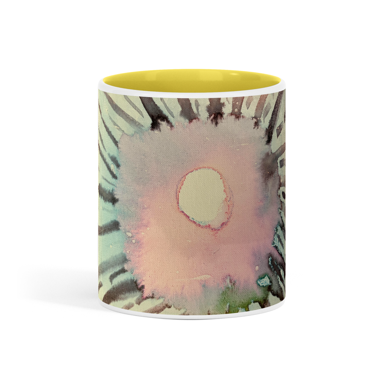 Standard size glossy ceramic mug